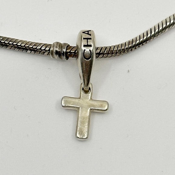 CHAMILIA sterling silver cross charm - GM1091 - Picture 2 of 3
